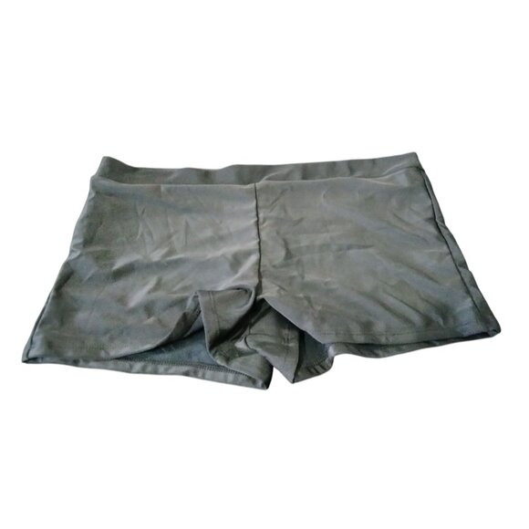 Plus Size 3XL Floral Tankini Swim Set Adjustable Straps High Waisted Boyshorts - Picture 3 of 9